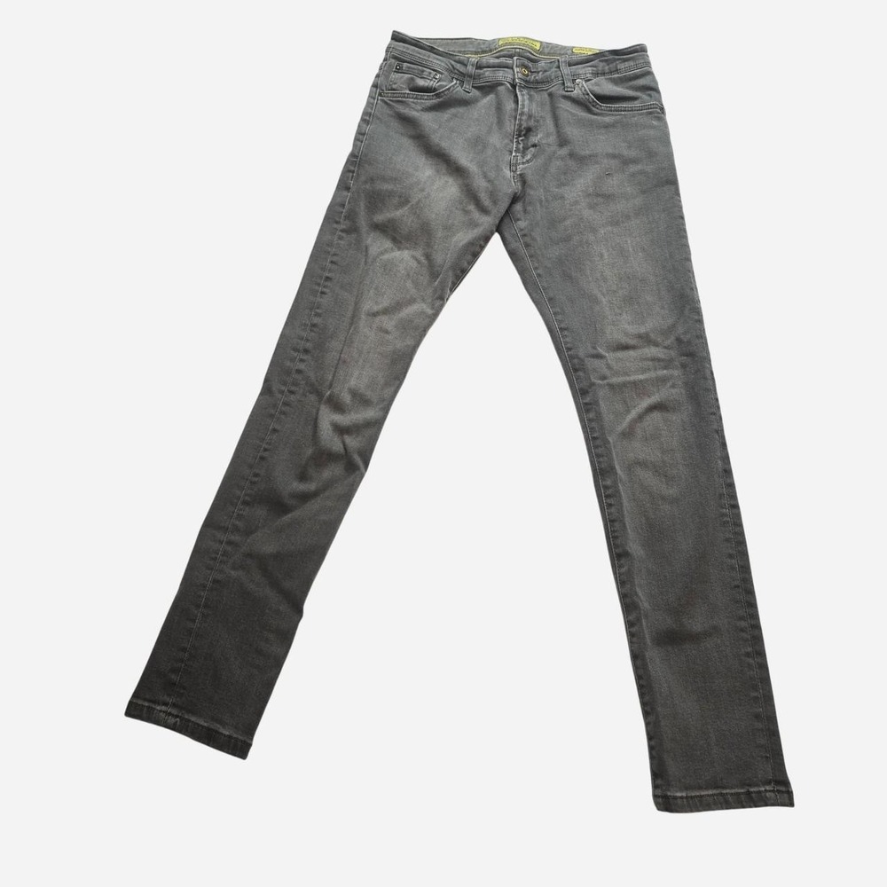 Integral Jeans Men's Gray Super Slim Fit Jeans - 32/30